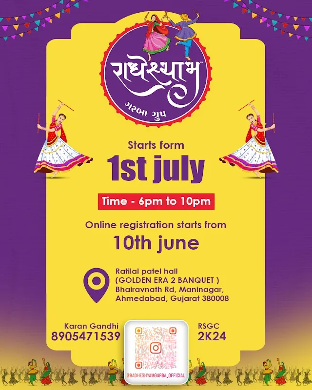 Radhe Shayam Garba Classes