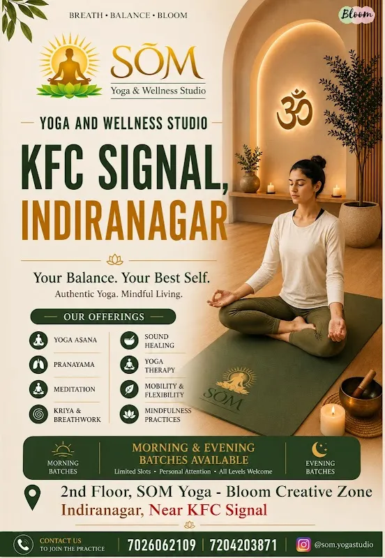 SŌM Yoga & Wellness Studio - Indiranagar
