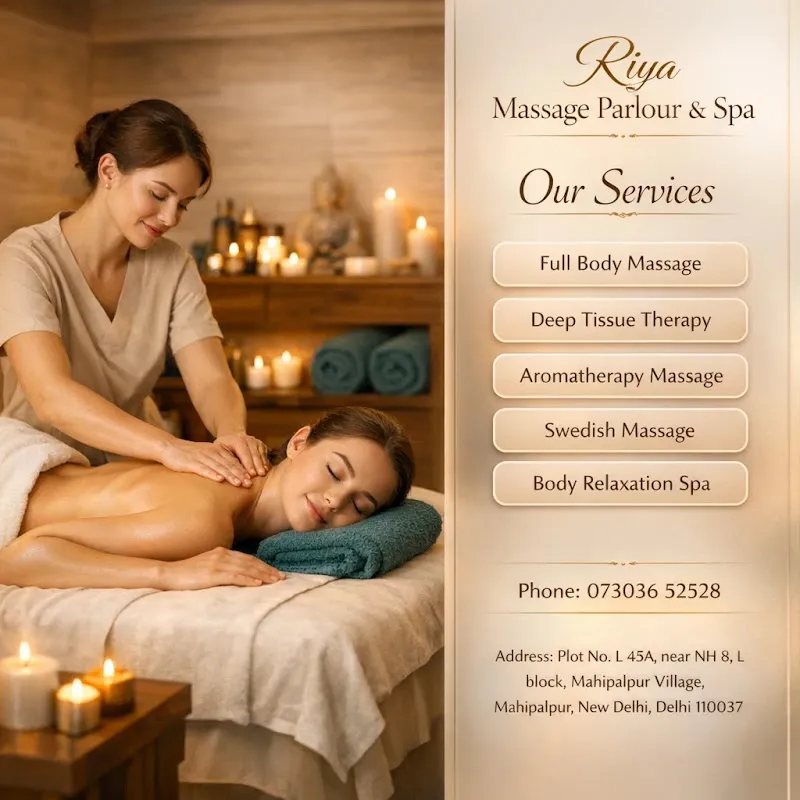 Riya Massage Parlour & Spa In Mahipalpur
