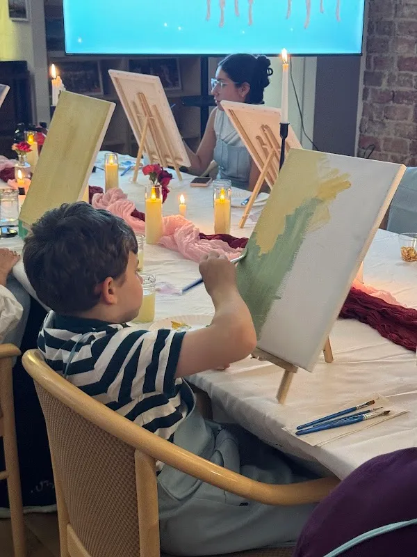 Chelsea Palette Art Workshop | BYOB painting class in NYC, Art workshop in NYC, Chelsea kids art class