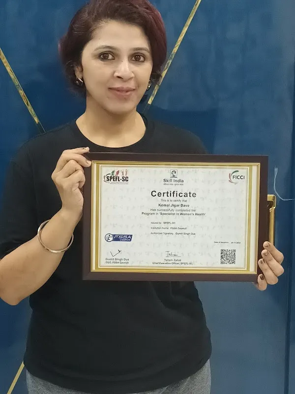 KOMAL DAVE FITNESS FUSION