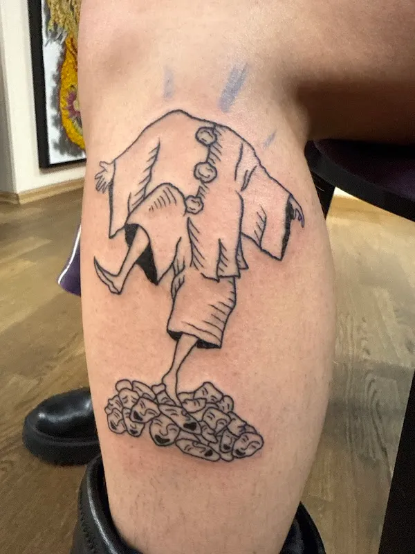Luxembourg Electric Ave. Tattoo