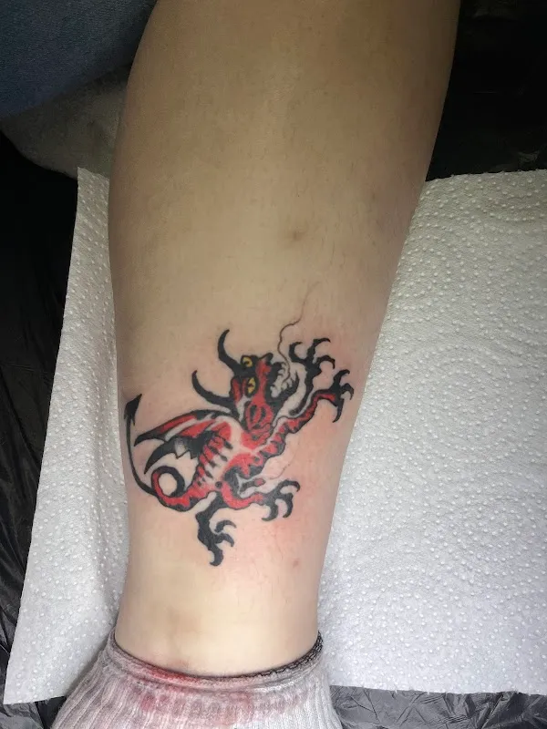 Luxembourg Electric Ave. Tattoo