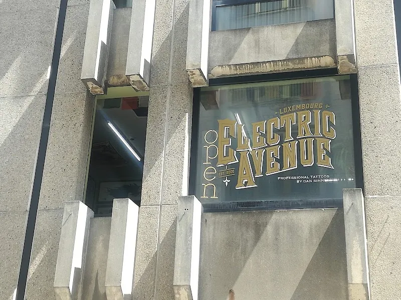 Luxembourg Electric Ave. Tattoo