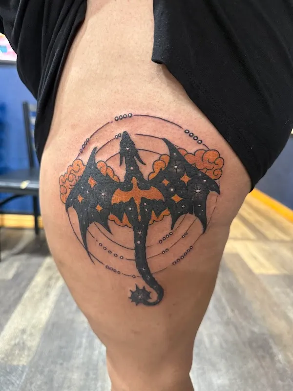 Gold Cobra Tattoo