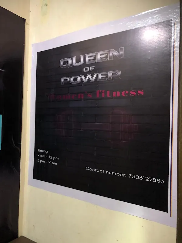 Queen of power women's fitness