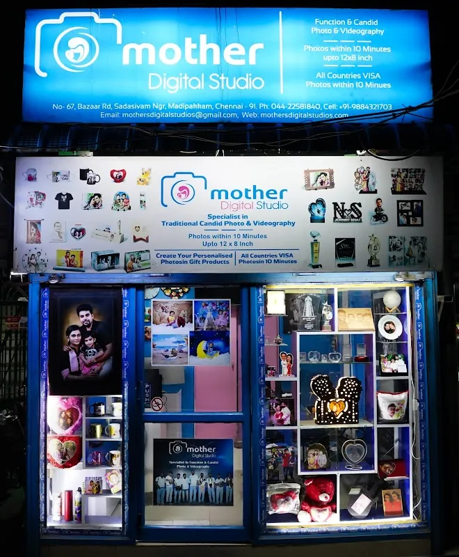 Mother Digital studio | Wedding Photographer in Madipakkam | Photo Frame Shop in Madipakkam | Photo Gift Shop in Madipakkam