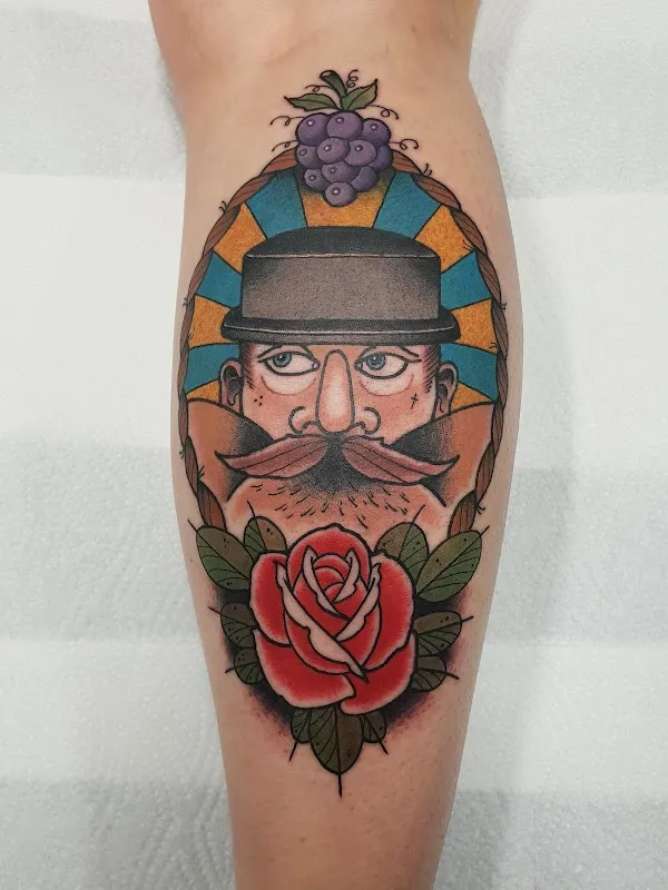Dots and Daggers Tattoo