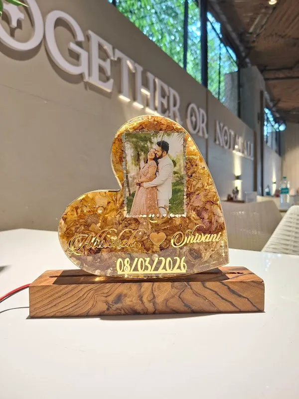 Resin art by shikha