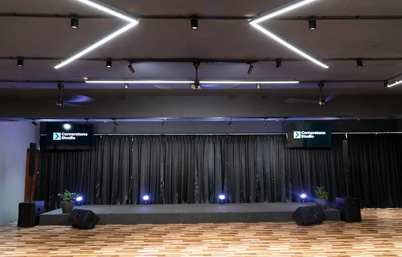 Cornerstone Studio - Live Events | Podcast Recording | Production Shoots | Jam Room