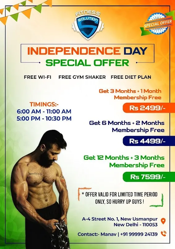 fitness solution gym by manav bhasin