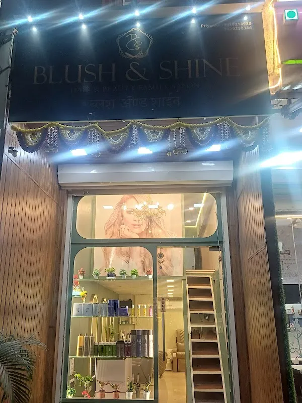 Blush & Shine | Beauty Salon in Balkum | Nail salon | Makeup Artist | Hairdresser in Thane