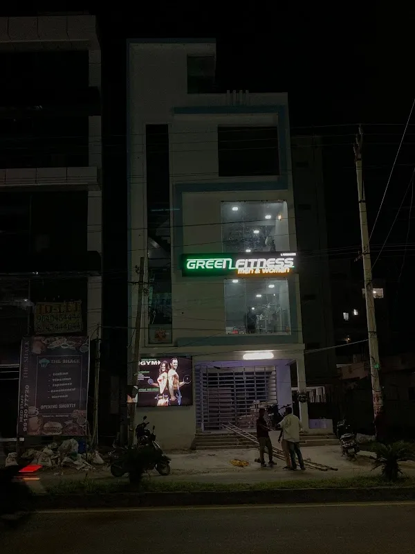 Green fitness gym