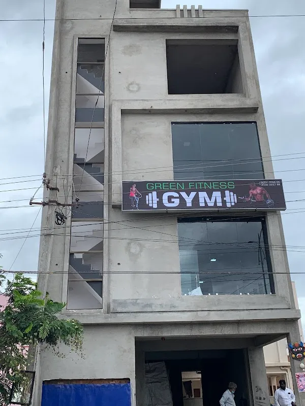 Green fitness gym