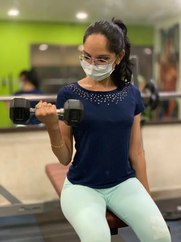 Green fitness gym