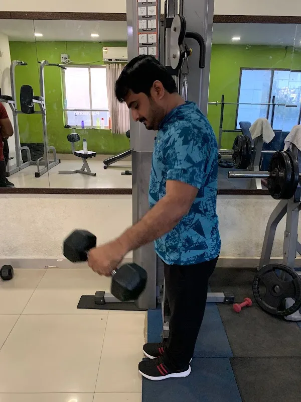 Green fitness gym