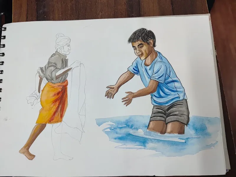 Rainbow Design Education and art classes for sketching, canvas painting, kid's drawing, fineart diploma, NID, NATA