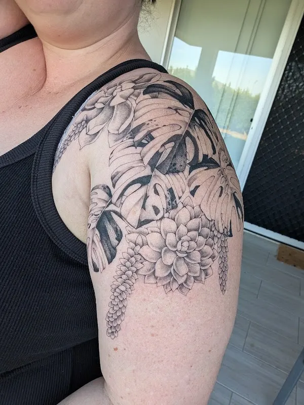 Muse Fine Line Tattoo