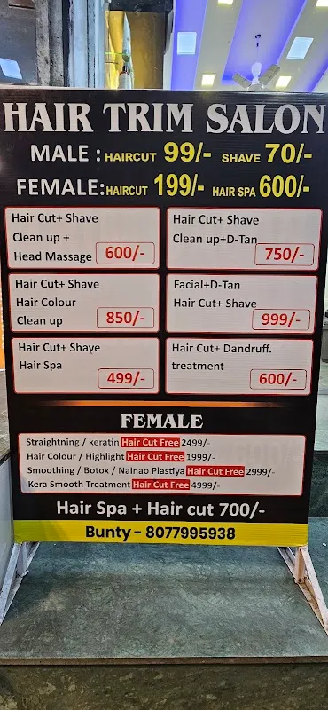 Hair Trim Salon | Unisex