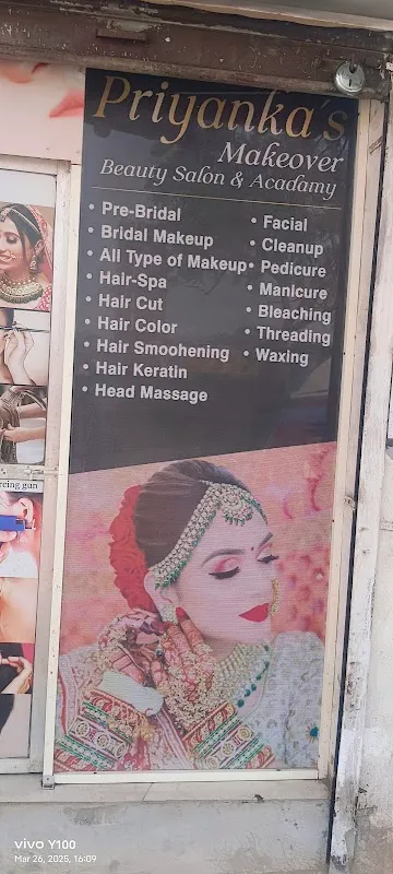 Priyanka's makeover, beauty salon