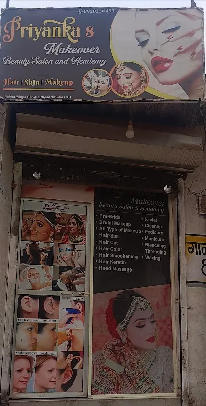 Priyanka's makeover, beauty salon