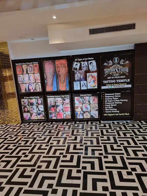 𝗧𝗔𝗧𝗧𝗢𝗢 𝗧𝗘𝗠𝗣𝗟𝗘 - Tattoo Shop in Kanpur/Tattoo Artist/Piercing Shop/Best Tattoo Shop in Kanpur