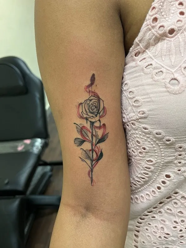 Moon tattoo