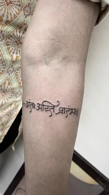 Moon tattoo
