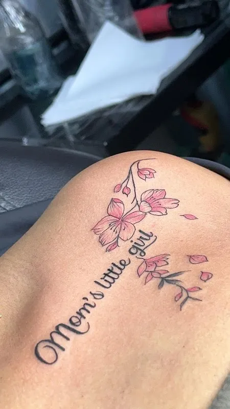 Moon tattoo