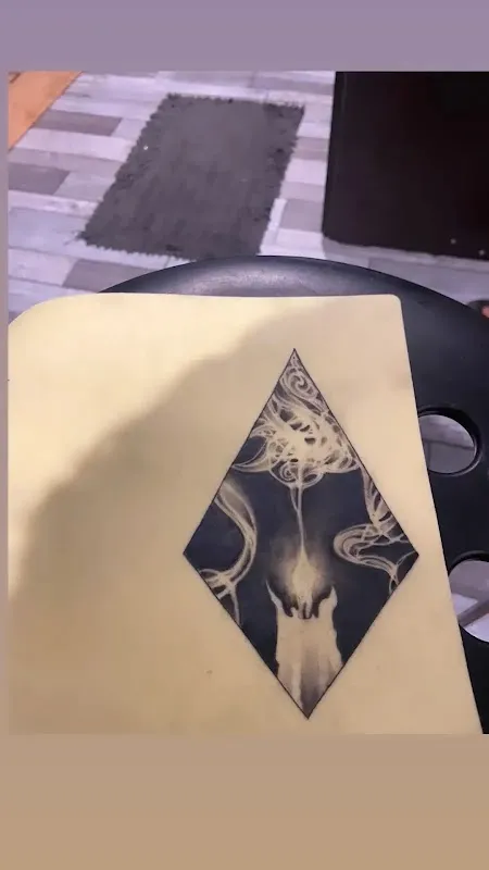 Moon tattoo