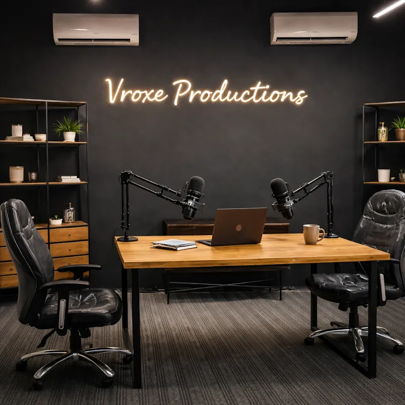 Vroxe Podcast Room