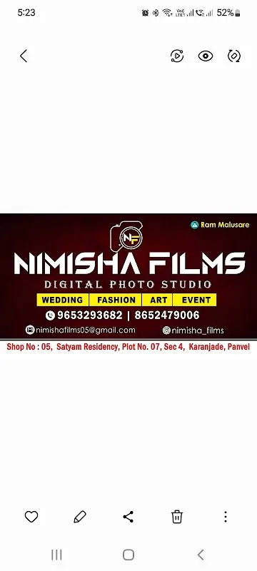 Nimisha Films Digital Photo Studio