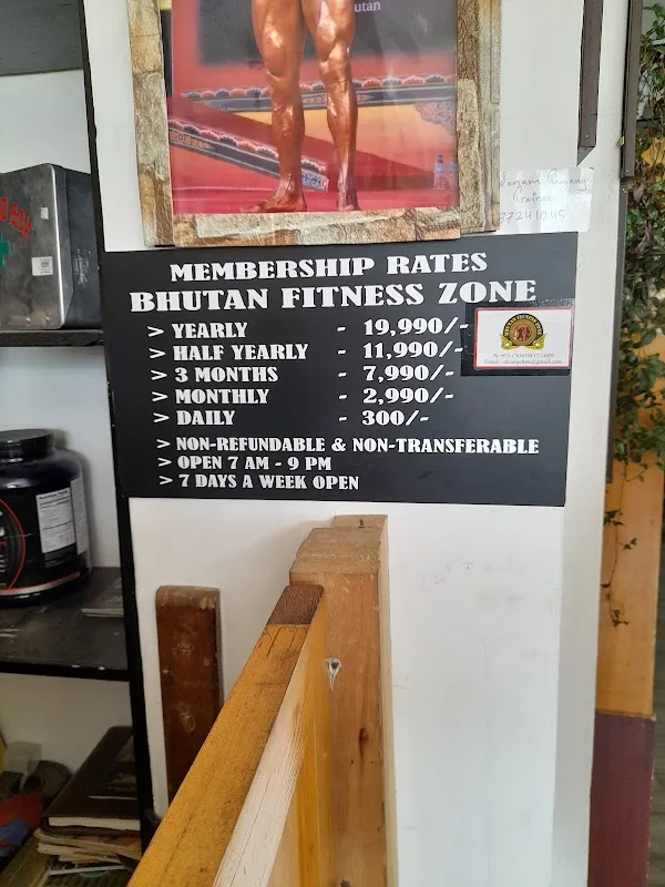 Bhutan Fitness zone