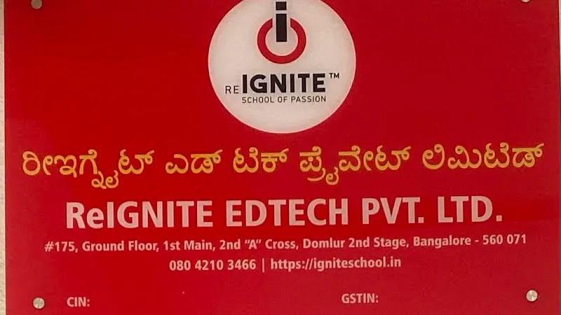 ReIGNITE EdTech Pvt. Ltd. (Previously ReIGNITE School of Passion)