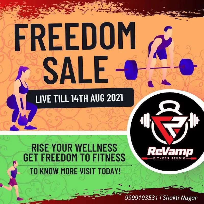 Revamp Fitness Studio - The Best Gym in Shakti Nagar, Delhi