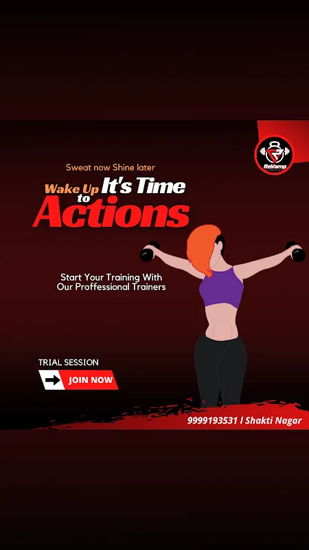 Revamp Fitness Studio - The Best Gym in Shakti Nagar, Delhi