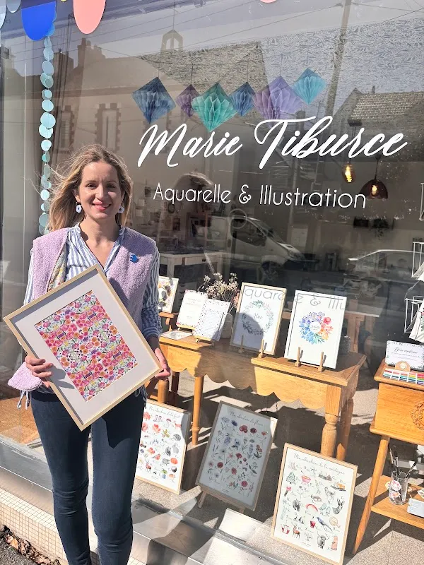 Marie Tiburce - Ateliers aquarelle et commandes personnalisées