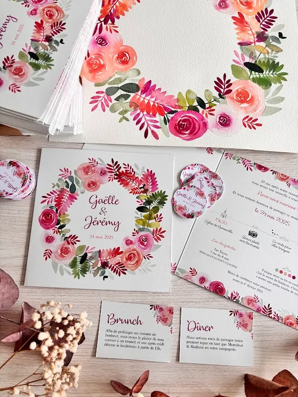 Marie Tiburce - Ateliers aquarelle et commandes personnalisées
