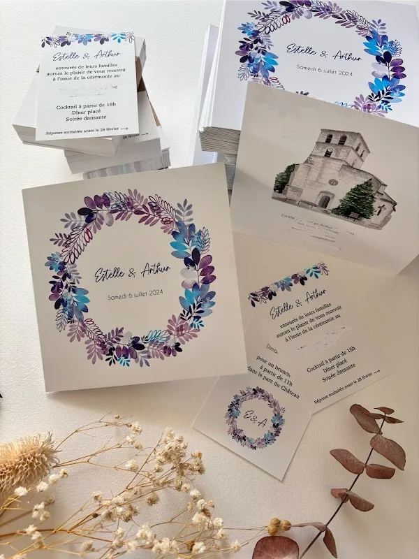 Marie Tiburce - Ateliers aquarelle et commandes personnalisées