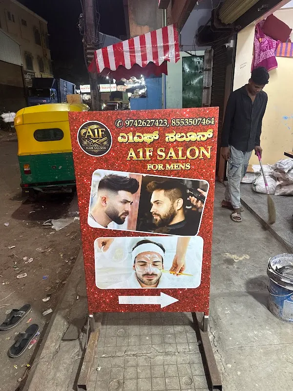 A1F hair saloon 2 branch