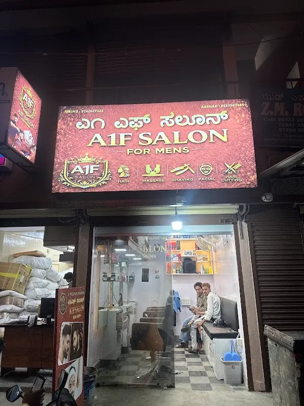 A1F hair saloon 2 branch