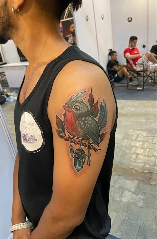 The white owl tattoo