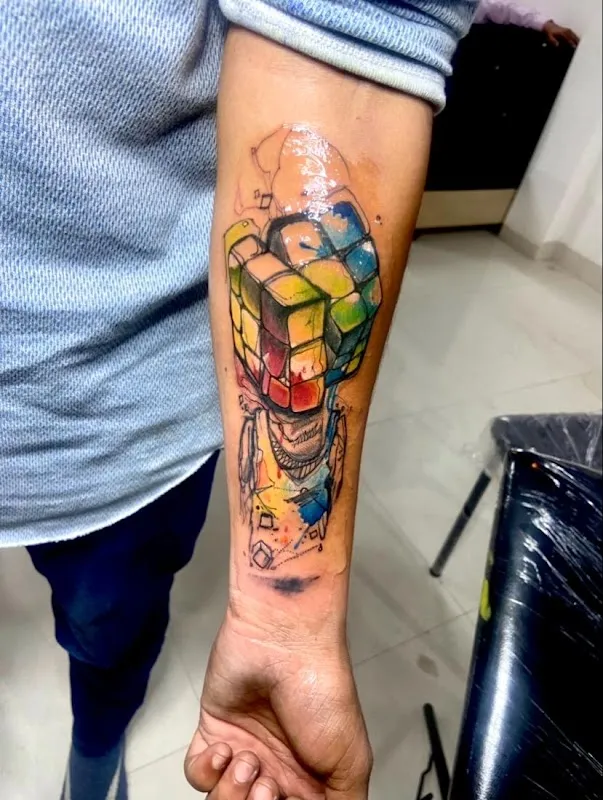 The white owl tattoo