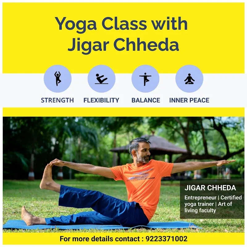 Jigar Chheda's Yoga classes