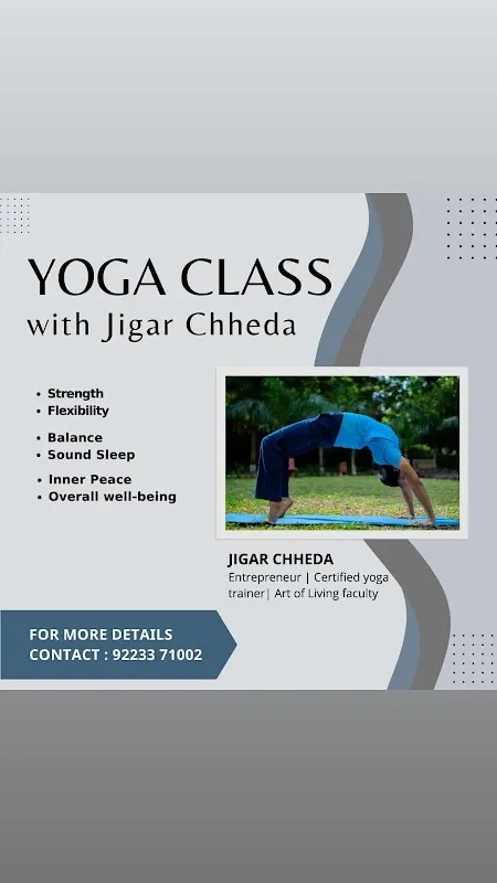 Jigar Chheda's Yoga classes