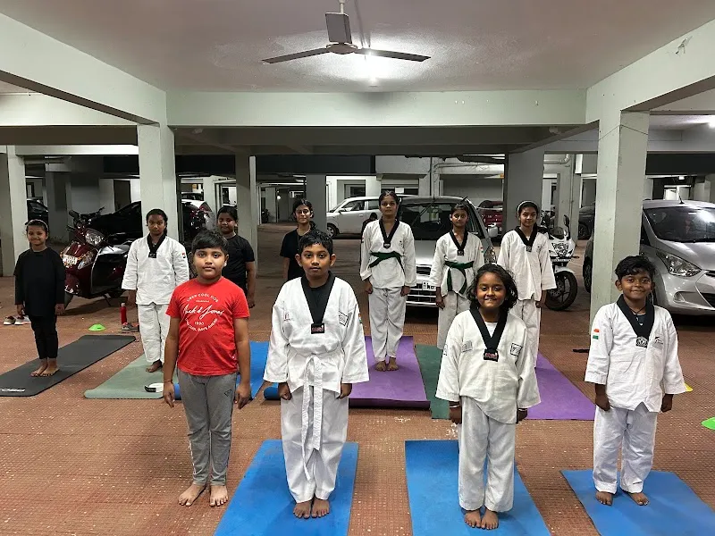 Taekwondo class