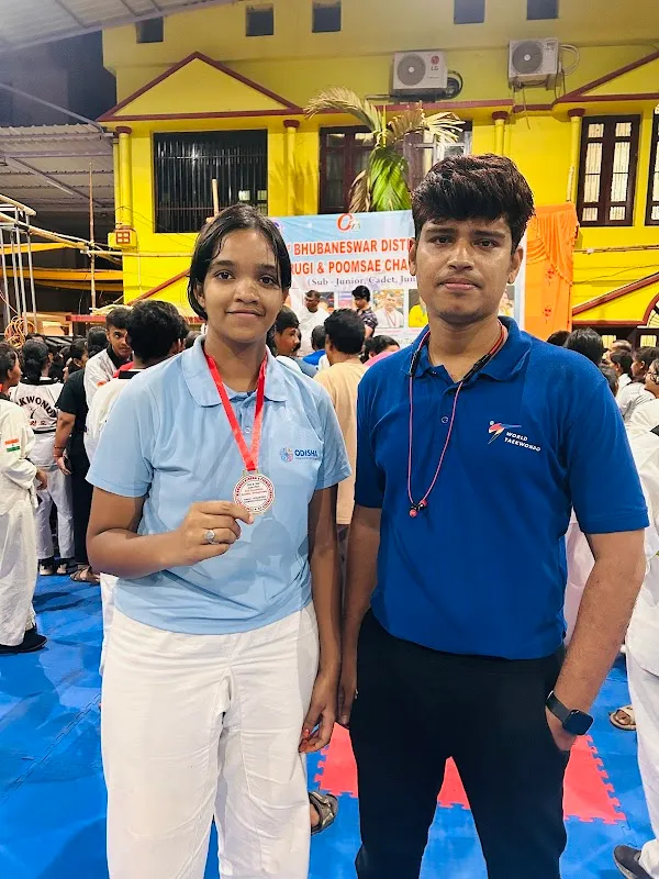 Taekwondo class