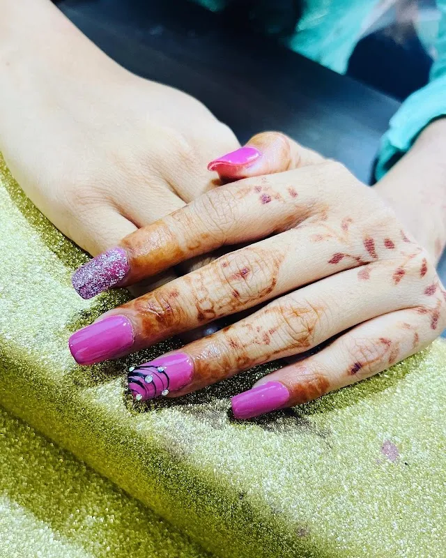 The glamour beauty salon