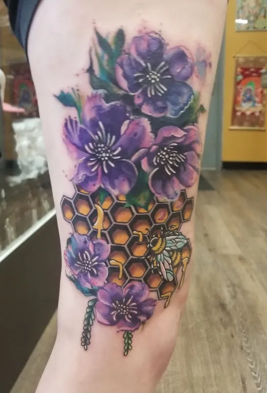 Permanent Vacation Tattoo