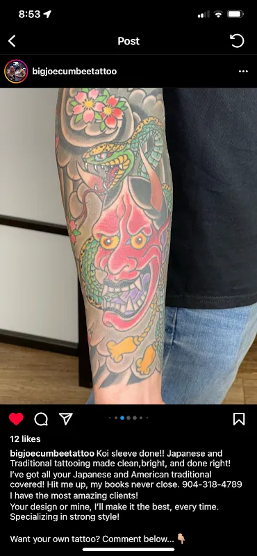 Permanent Vacation Tattoo